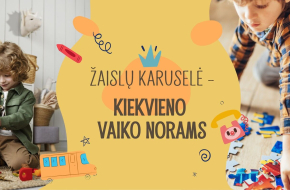 Nauji žaislai vaikams