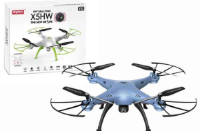 Nuotoliniu būdu valdomas dronas X5HW SYMA Mėlyas